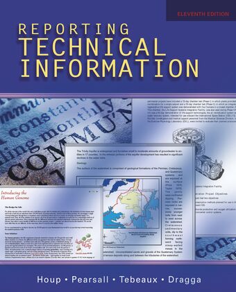 Reporting Technical Information book cover