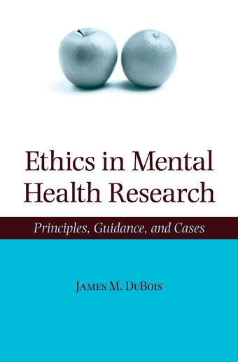 Ethics in Mental Health Research book cover