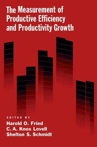 The Measurement of Productive Efficiency and Productivity Growth book cover