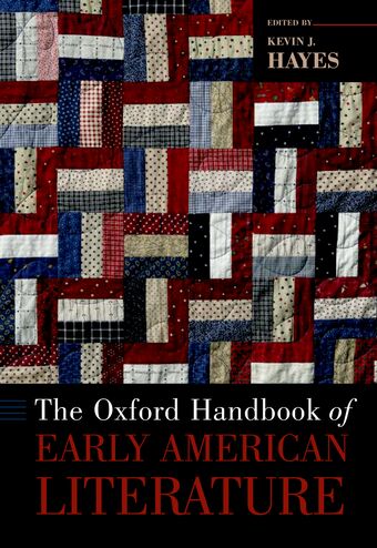 The Oxford Handbook of Early American Literature book cover