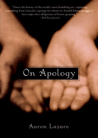 On Apology book cover