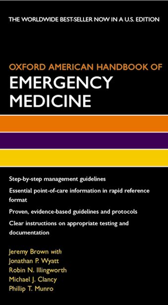 Oxford American Handbook of Emergency Medicine book cover