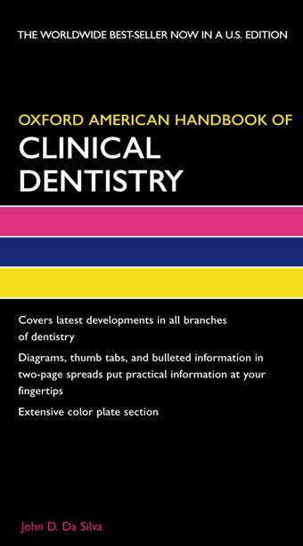 Oxford American Handbook of Clinical Dentistry book cover