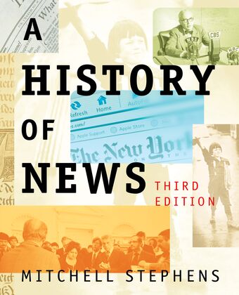 A History of News book cover