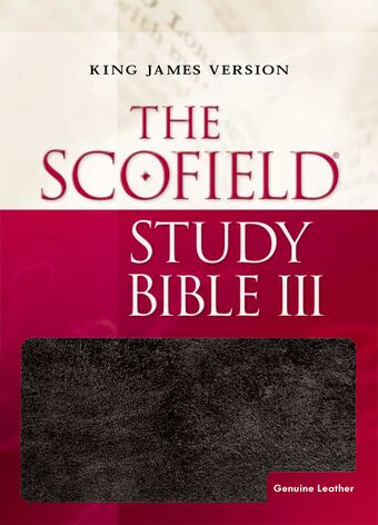 The Scofield Study Bible III book cover