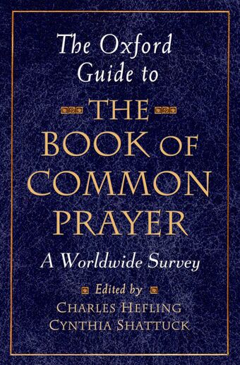 The Oxford Guide to the Book of Common Prayer book cover