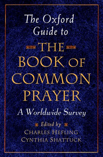 The Oxford Guide to the Book of Common Prayer book cover