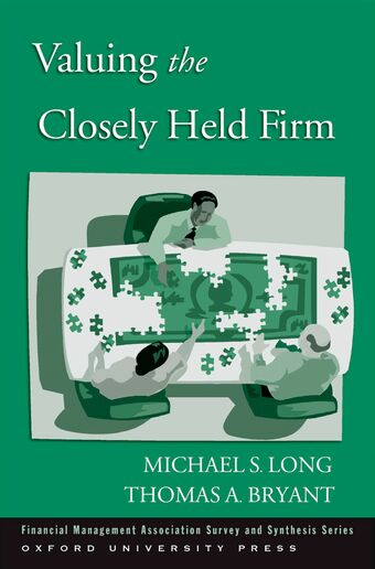 Valuing the Closely Held Firm book cover