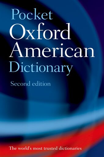 Pocket Oxford American Dictionary book cover