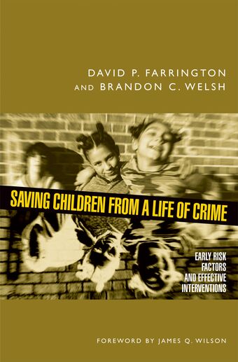 Saving Children from a Life of Crime book cover