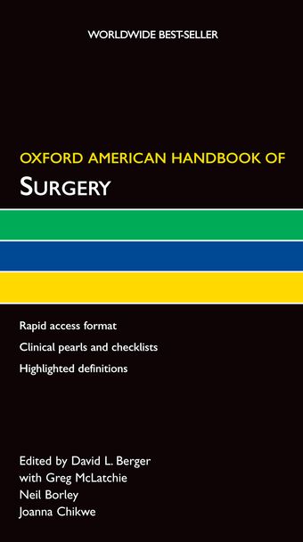 Oxford American Handbook of Surgery book cover