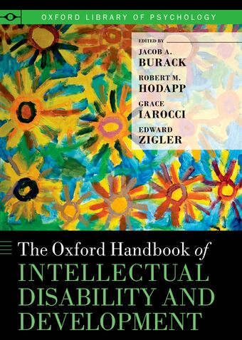 The Oxford Handbook of Intellectual Disability and Development book cover