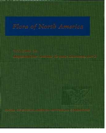 Flora of North America, Volume 20 book cover