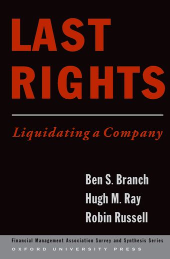 Last Rights book cover