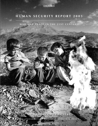 Human Security Report 2005 book cover