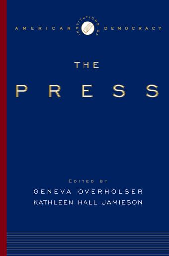 The Institutions of American Democracy book cover