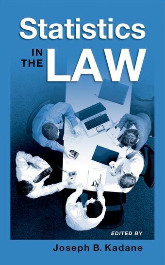 Statistics in the Law book cover