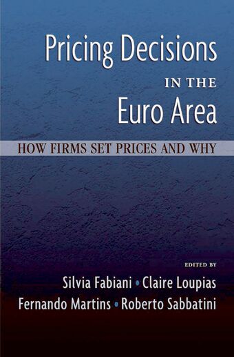 Pricing Decisions in the Euro Area book cover