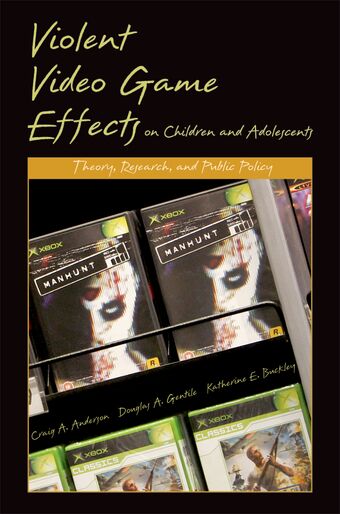 Violent Video Game Effects on Children and Adolescents book cover