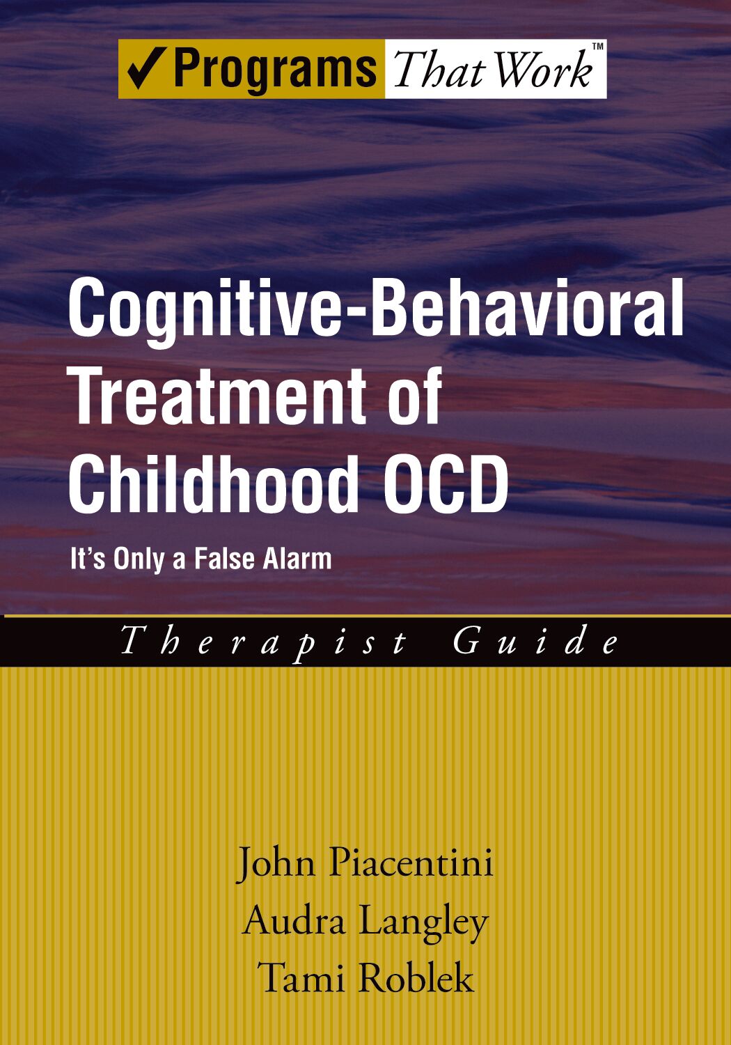 Cognitive Behavioral Treatment of Childhood OCD book cover