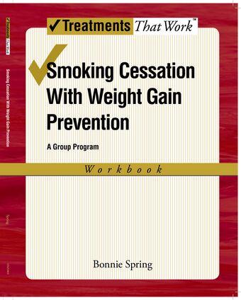 Smoking Cessation with Weight Gain Prevention book cover