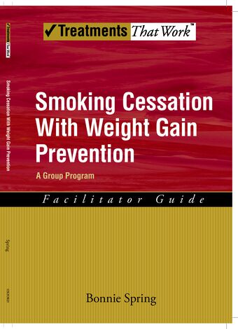 Smoking Cessation with Weight Gain Prevention book cover