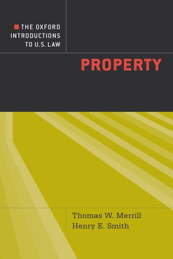 Oxford Introductions to U.S. Law book cover