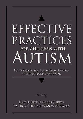 Effective Practices for Children with Autism book cover