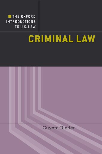Criminal Law book cover