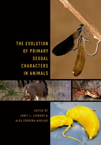 The Evolution of Primary Sexual Characters in Animals book cover