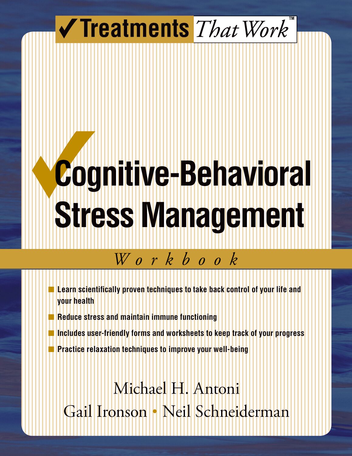 Cognitive-Behavioral Stress Management book cover