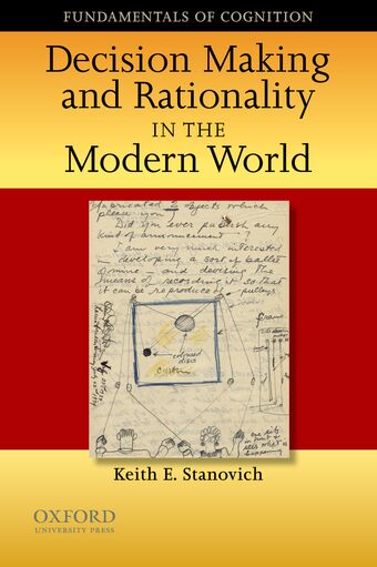 Decision Making and Rationality in the Modern World book cover