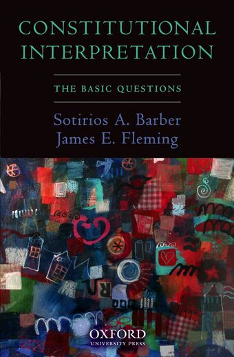 Constitutional Interpretation book cover