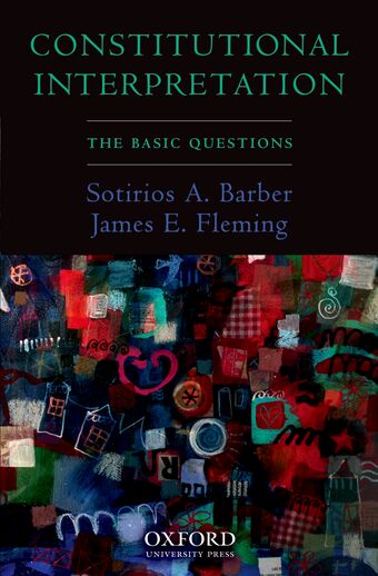 Constitutional Interpretation book cover