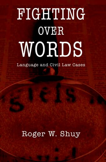 Fighting over Words book cover