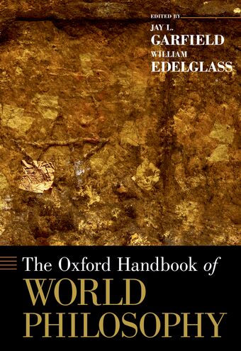 The Oxford Handbook of World Philosophy book cover