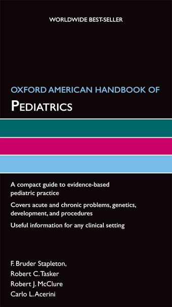 Oxford American Handbook of Pediatrics book cover