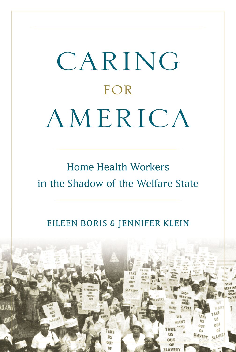 Caring for America book cover