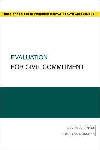 Evaluation for Civil Commitment book cover