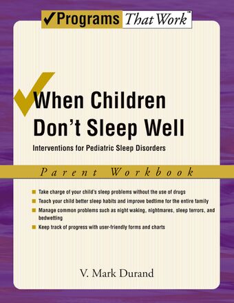 When Children Don't Sleep Well book cover