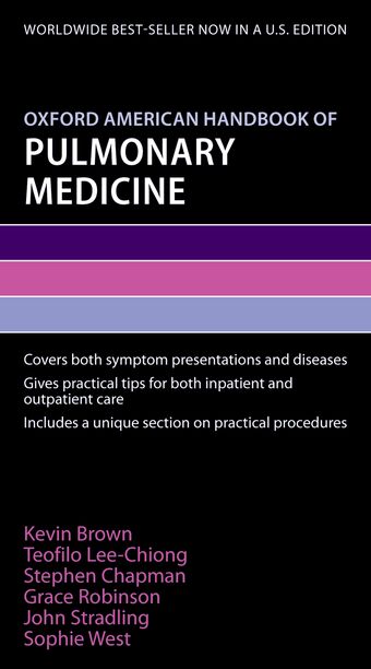 Oxford American Handbook of Pulmonary Medicine book cover
