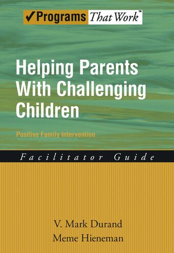 Helping Parents with Challenging Children book cover