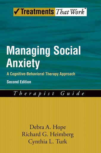 Managing Social Anxiety book cover
