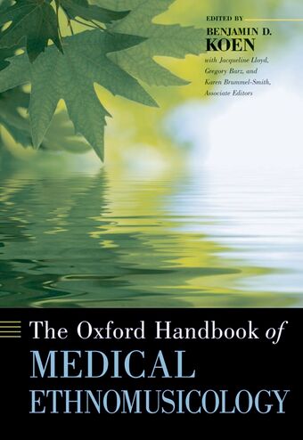 The Oxford Handbook of Medical Ethnomusicology book cover