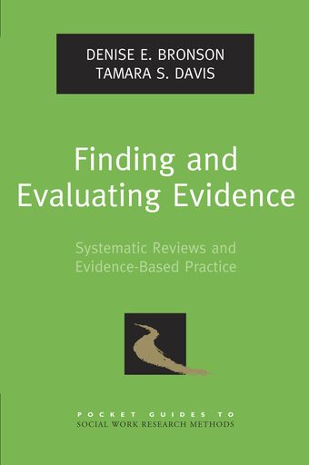 Finding and Evaluating Evidence book cover