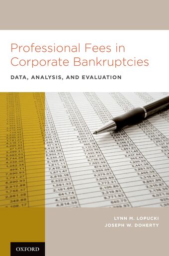 Professional Fees in Corporate Bankruptcies book cover