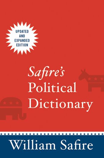 Safire's Political Dictionary book cover