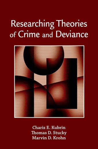 Researching Theories of Crime and Deviance book cover