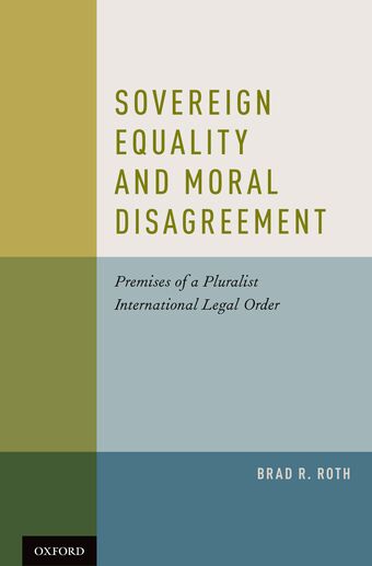 Sovereign Equality and Moral Disagreement book cover