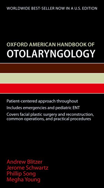 Oxford American Handbook of Otolaryngology book cover